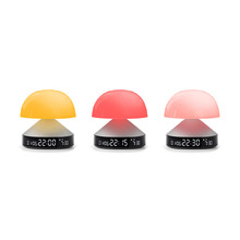 Lexon Mina Alarm Clock with LED Touch Lamp